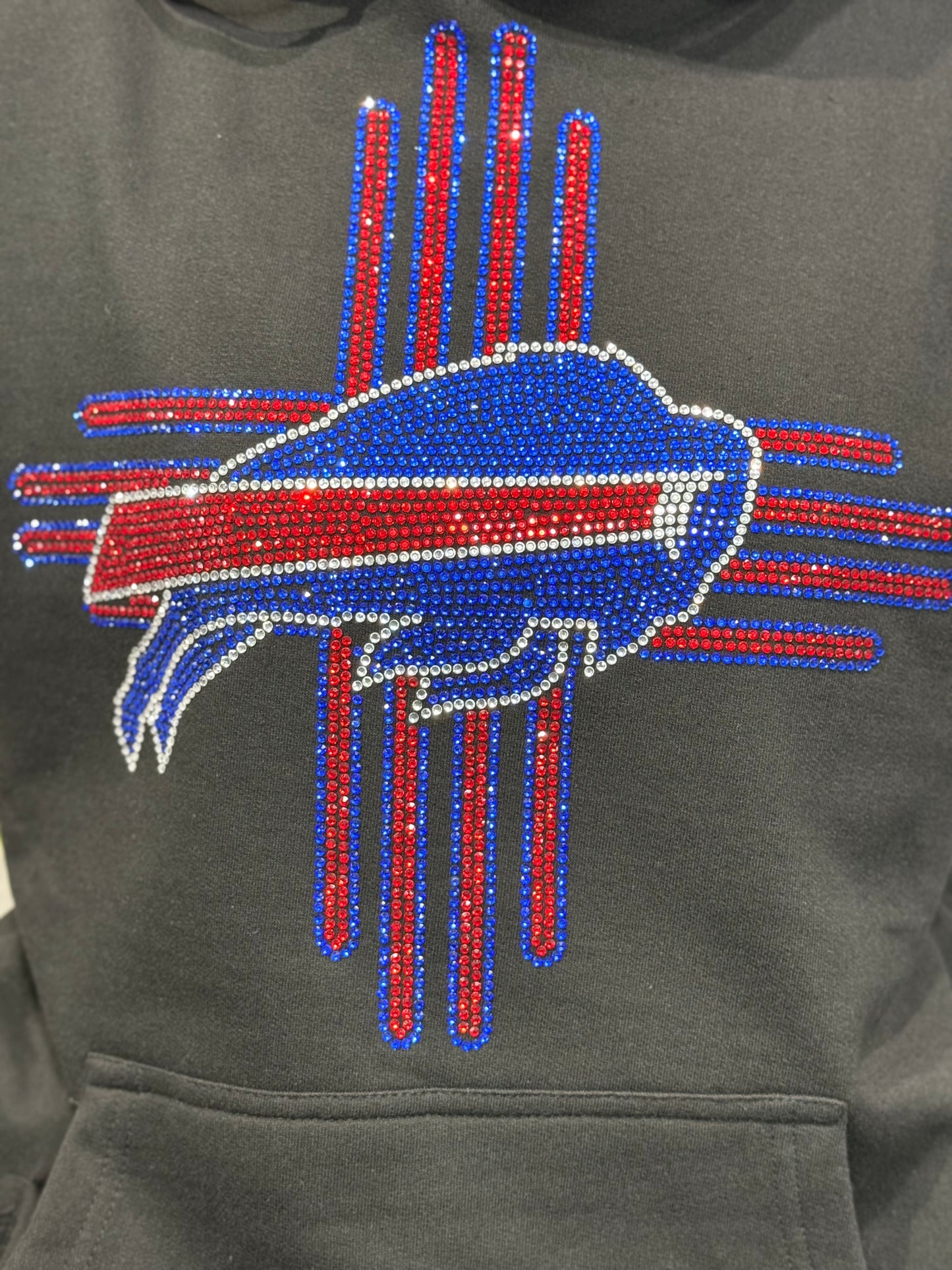 Buffalo Bills Rhinestone Hoodie