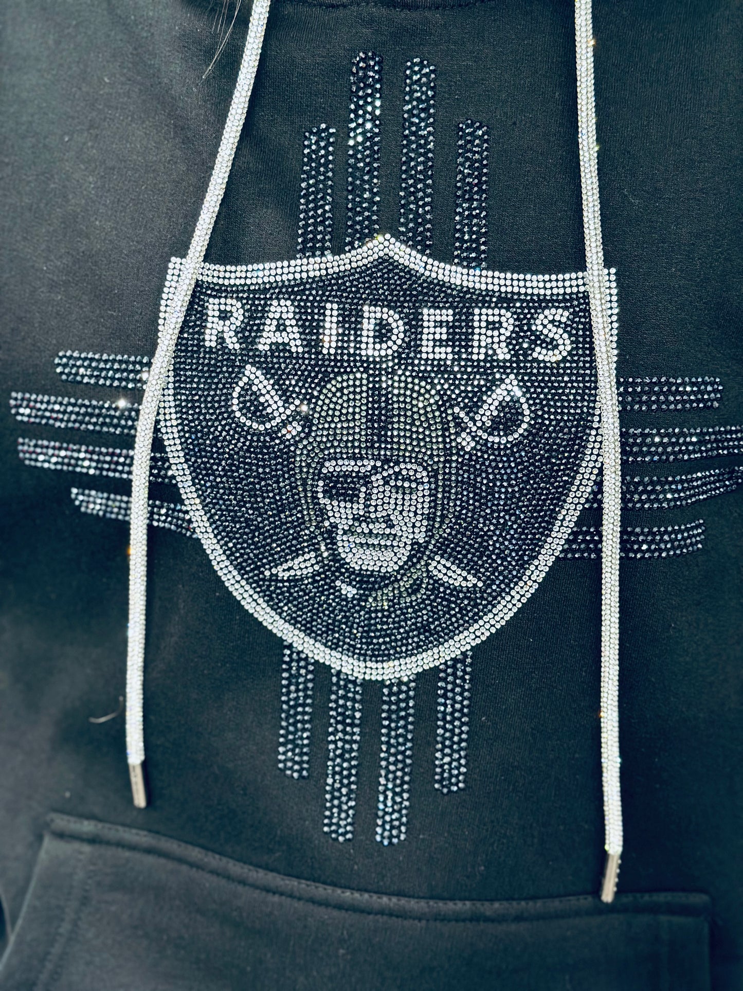Raiders Zia Rhinestone Hoodie