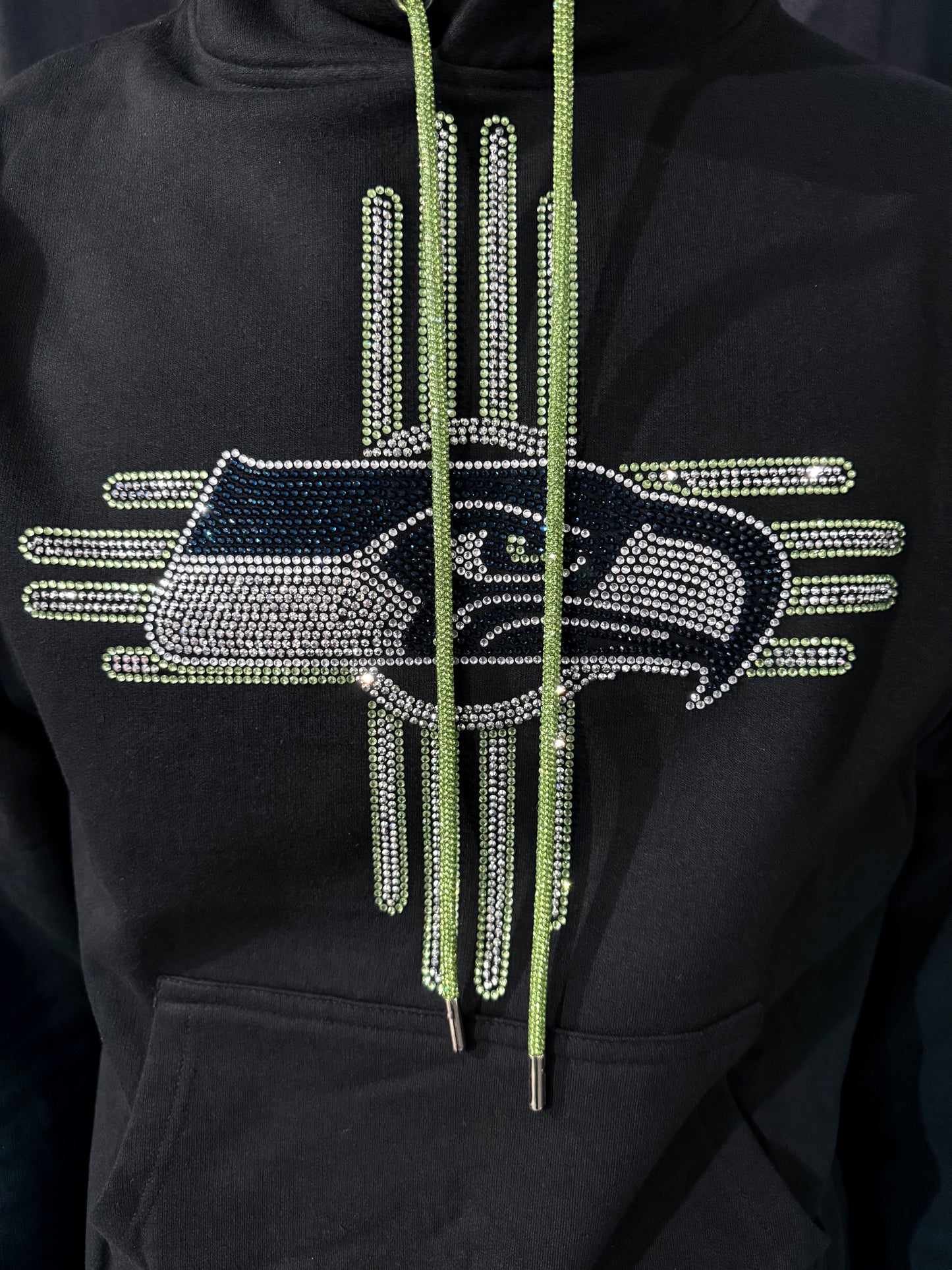 Seahawks Rhinestone Zia Hoodie