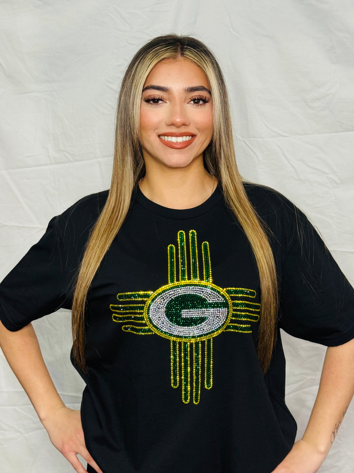 Rhinestone GreenBay T-Shirt