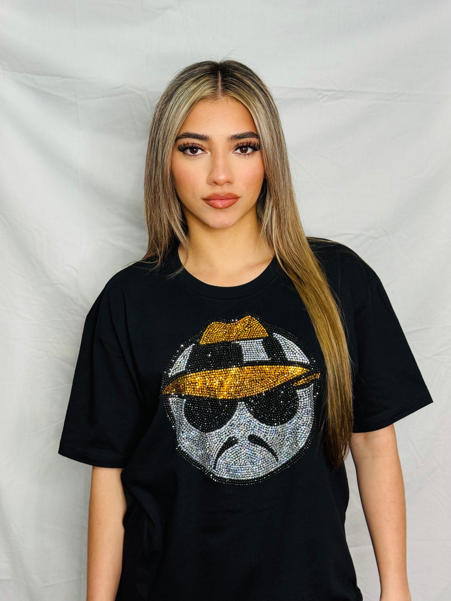 Lowrider Rhinestone T-Shirt