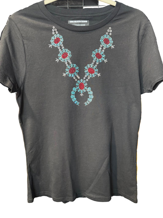 Squash Blossom Rhinestone Shirt