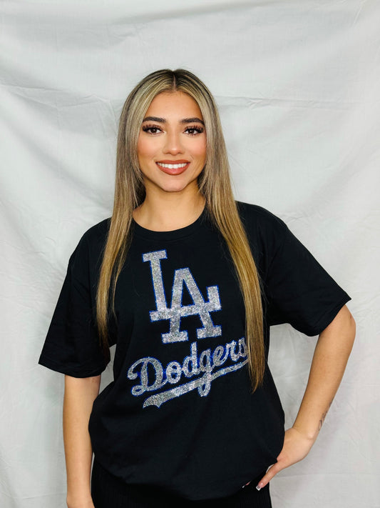 LA Dodgers Rhinestone T-Shirt