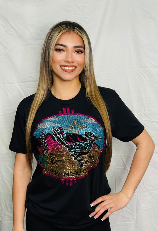 Rhinestone NM Roadrunner T-Shirt