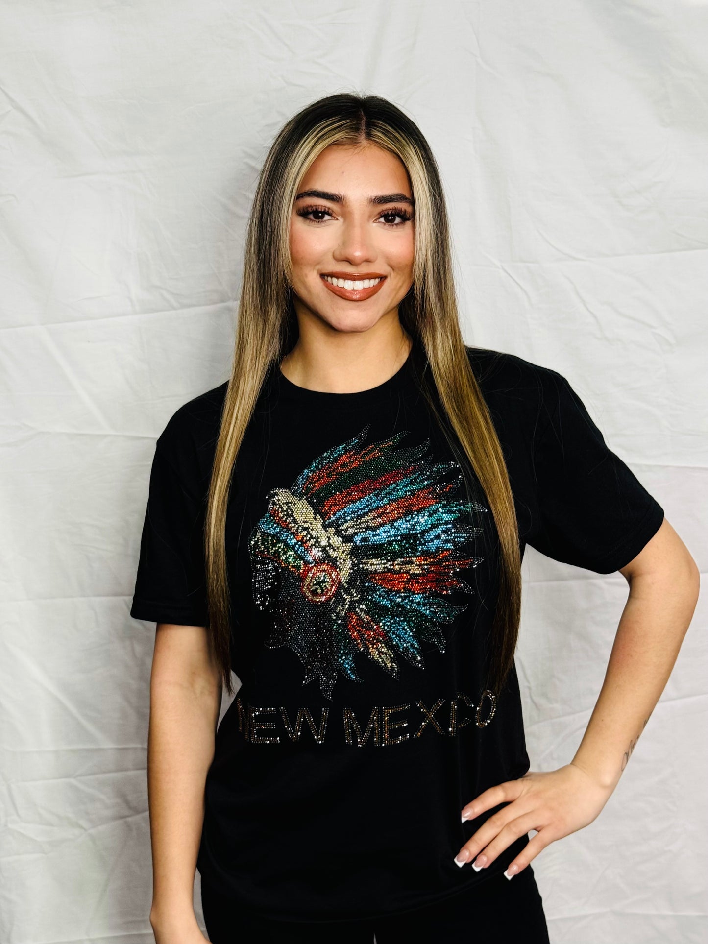 Rhinestone Headdress  T-Shirt