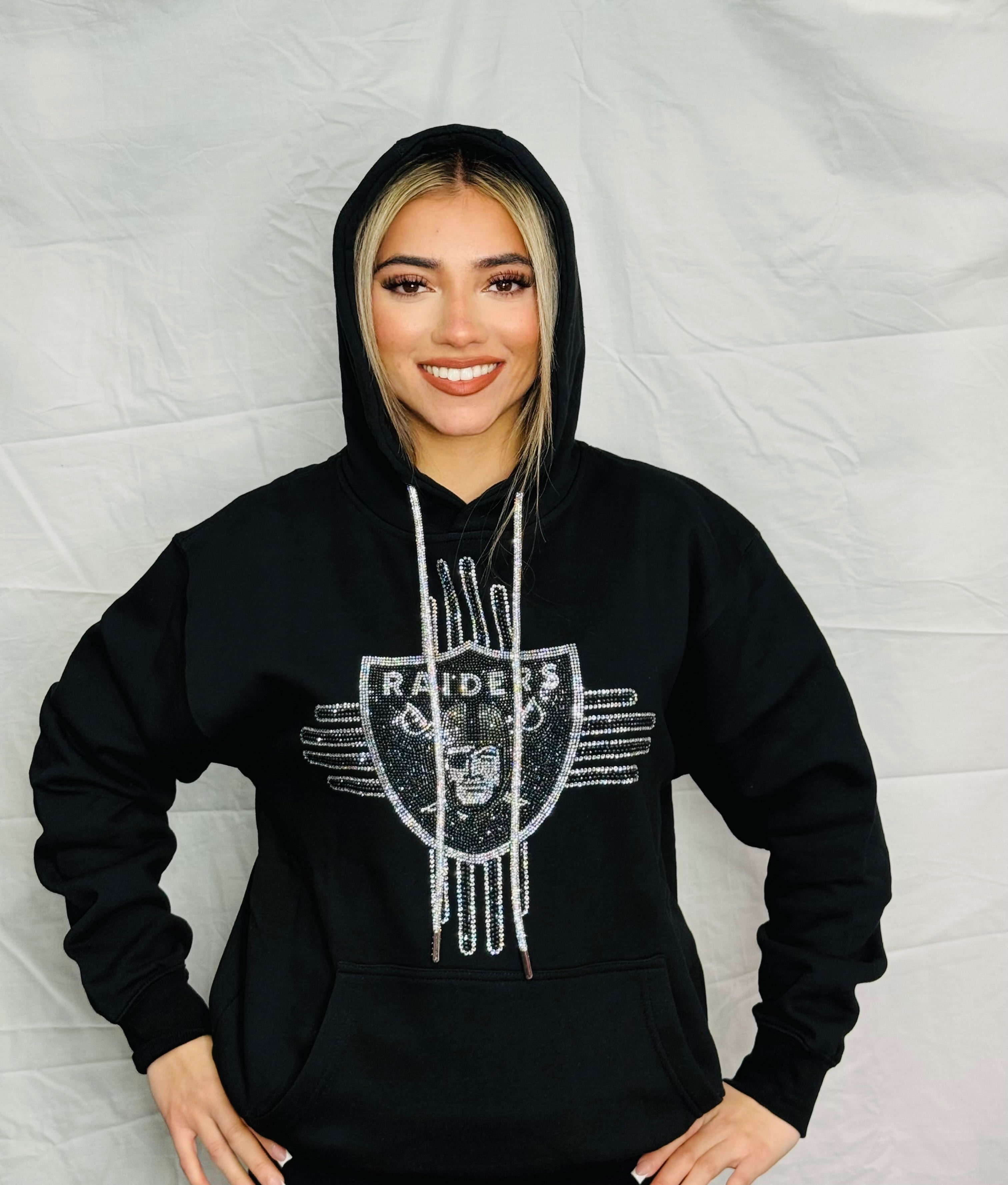 Zia Raiders Rhinestone Hoodie – Eddie Valentin