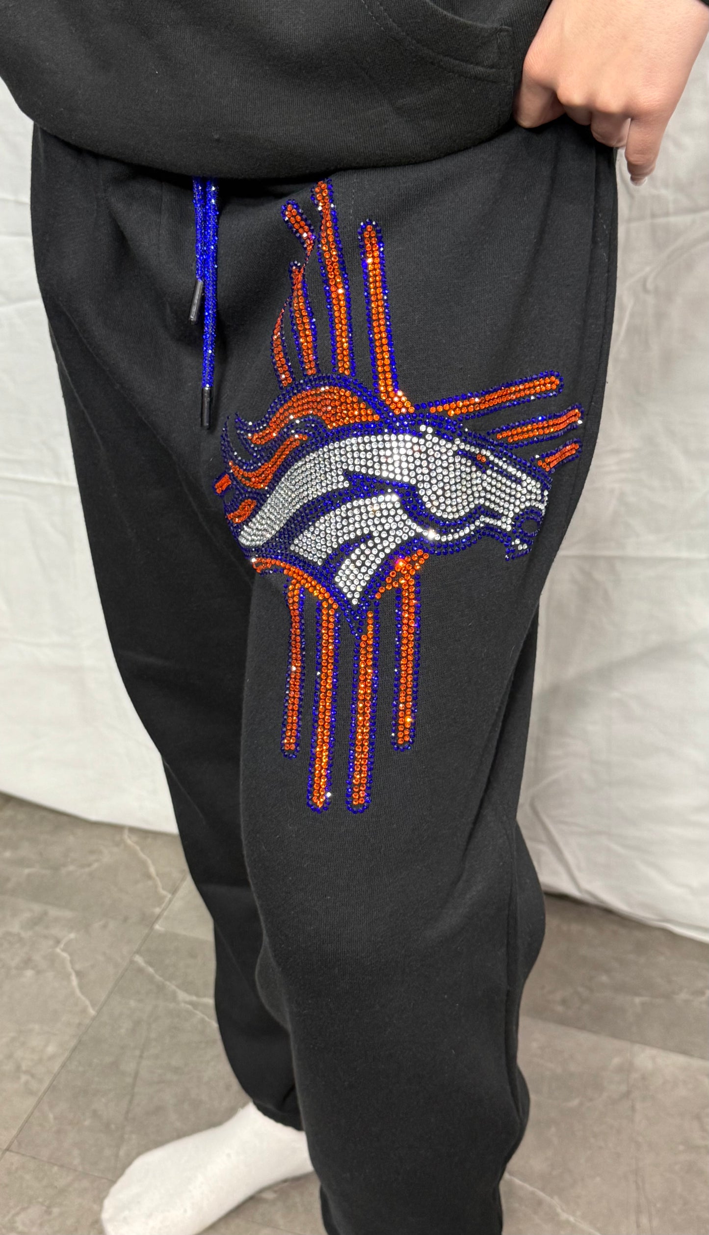 Zia Broncos Rhinestone Pants