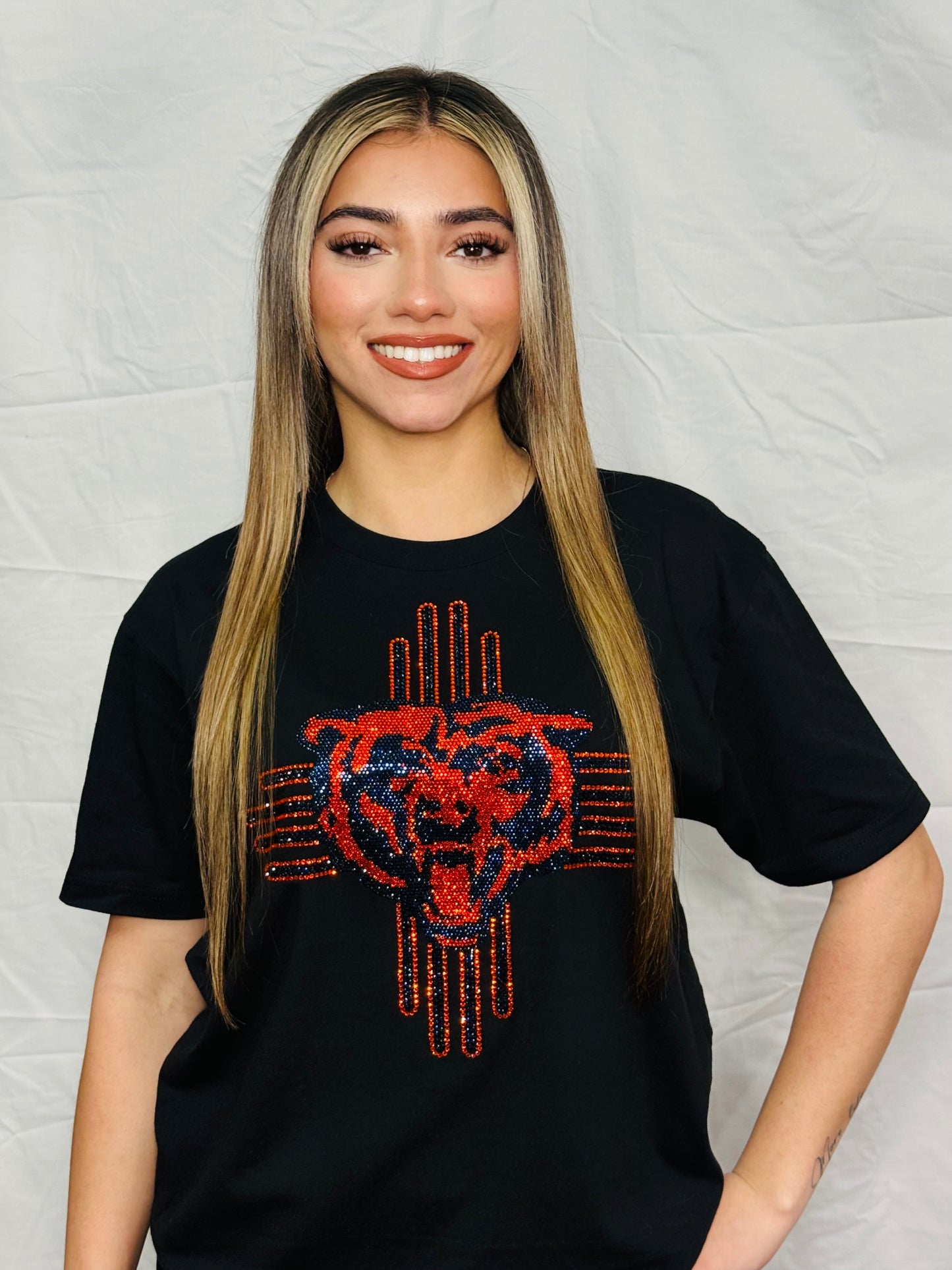 Zia Rhinestone Bears T-Shirt